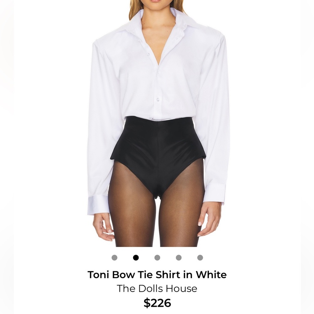 The Dolls House Toni Bow Tie Shirt